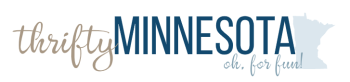 the image shows the Thrifty Minnesota logo
