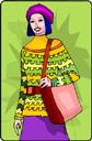 Woman with bag