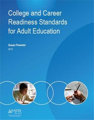 Front cover of the CCRS for Adult Education Booklet