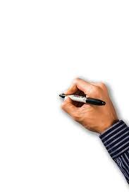 hand holding a marker up to a whiteboard
