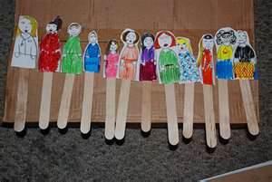 popsicle stick puppets
