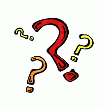 question marks