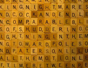 scrabble tiles