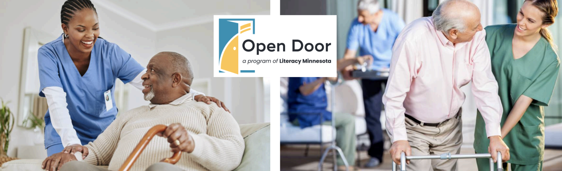 Medical professionals help patients.